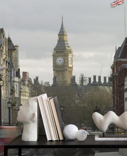Trafalgar Square com papel de parede Big Ben