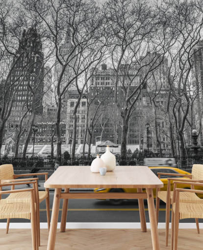 Mural de pared Taxi de Nueva York Mural de pared Taxi de Nueva York