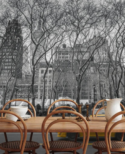 New York Taxi Farve Splash Vægmaleri New York Taxi Farve Splash Vægmaleri