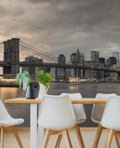 New Yorks skyline Bakgrund