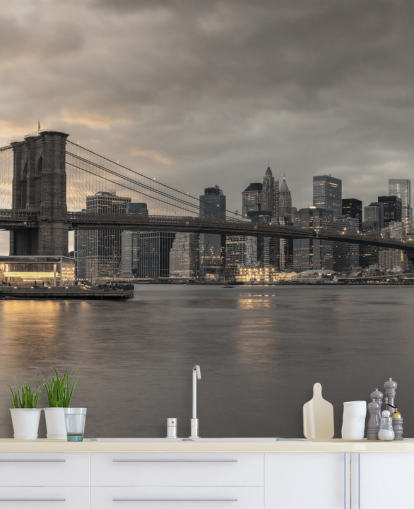 Papel pintado del horizonte de Nueva York