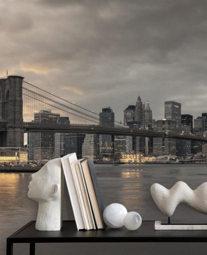 New York Skyline Baggrund