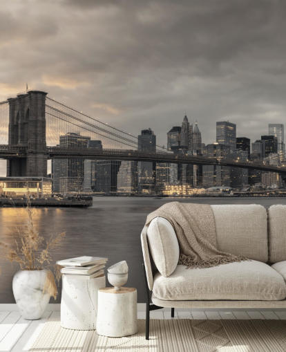 New York Skyline Baggrund