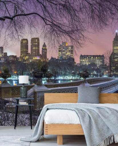 New York Central Park Bridge Mural