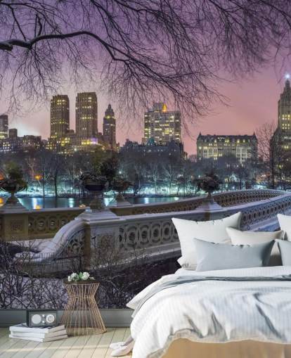 New York Central Park Bridge Mural New York Central Park Bridge Mural