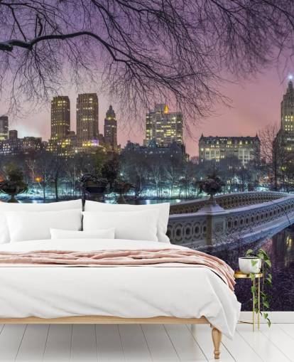 New York Central Park Bridge Mural New York Central Park Bridge Mural