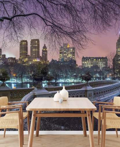 New York Central Park Bridge Mural