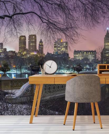 New York Central Park Bridge Mural