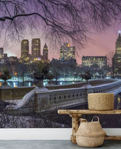 New York Central Park Bridge Mural