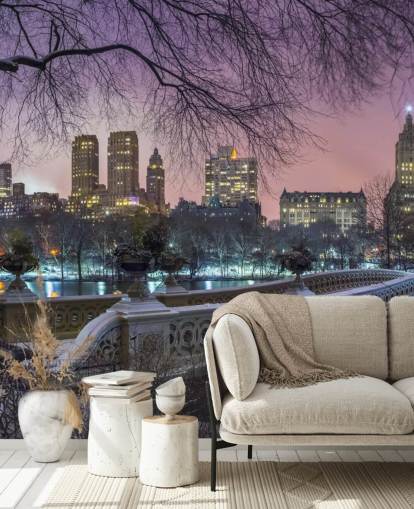 New York Central Park Bridge Mural New York Central Park Bridge Mural