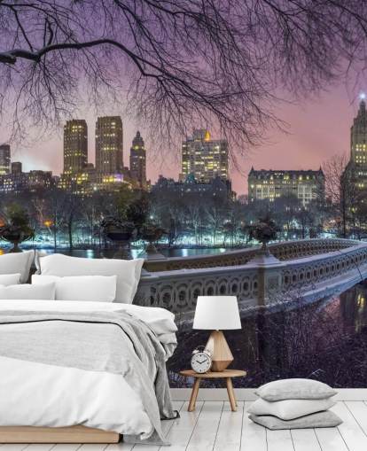 New York Central Park Bridge Mural