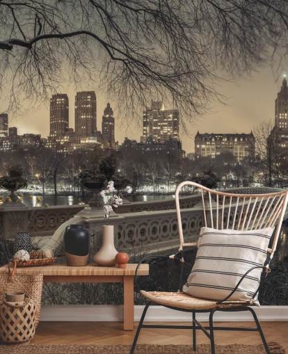 Papier peint du long pont de Central Park