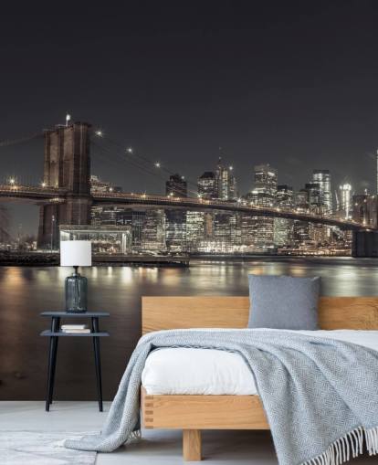 New York Natt Veggmaleri