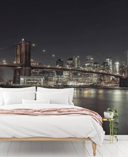 New York Night Wall Mural New York Night Wall Mural