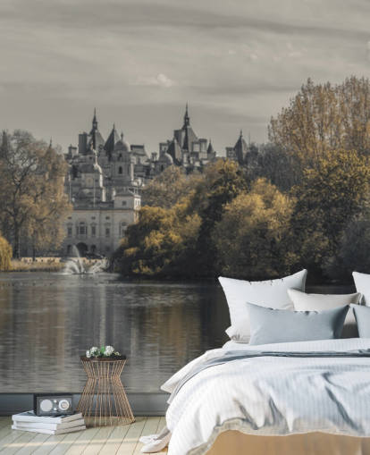 fond d'écran parc et lac de Londres