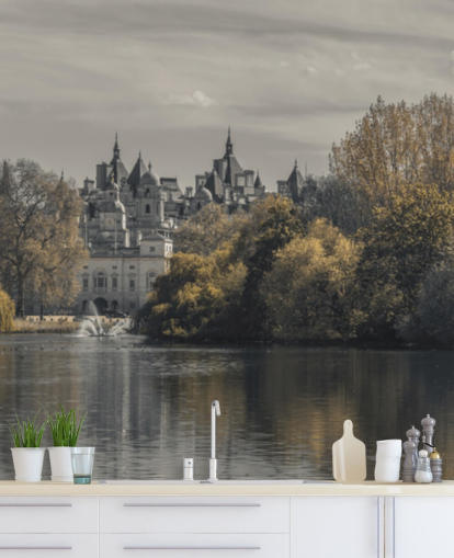 carta da parati londra park and lake