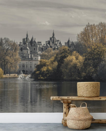 carta da parati londra park and lake