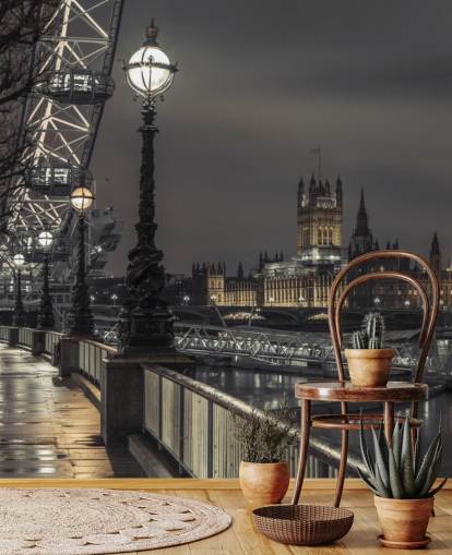 Westminster auf der anderen Seite der Themse Tapete