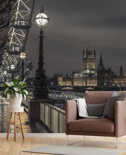 Westminster auf der anderen Seite der Themse Tapete