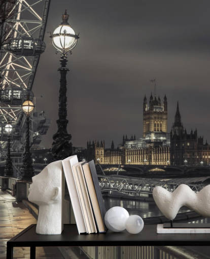 Westminster auf der anderen Seite der Themse Tapete Westminster auf der anderen Seite der Themse Tapete
