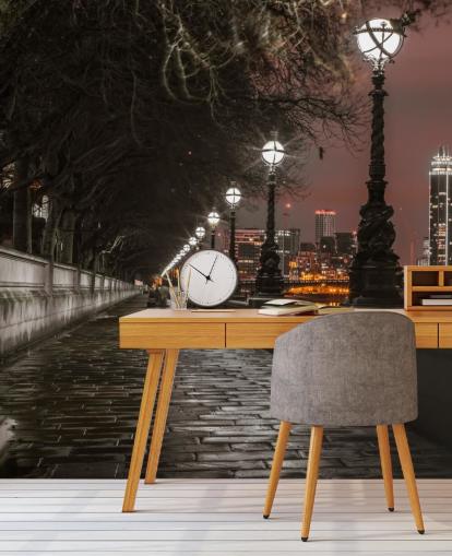 Londoner Szene Hintergrundbild