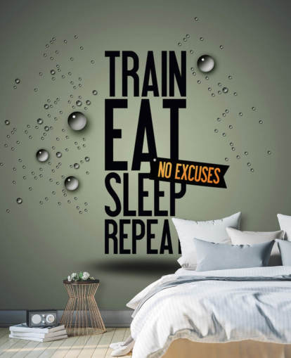 muokattava motivoiva kuntotaustakuvamaalaus nimeltä Motivating Gym kuntosaleille, urheiluseuroille ja kotikuntosaleille muokattava motivoiva kuntotaustakuvamaalaus nimeltä Motivating Gym kuntosaleille, urheiluseuroille ja kotikuntosaleille