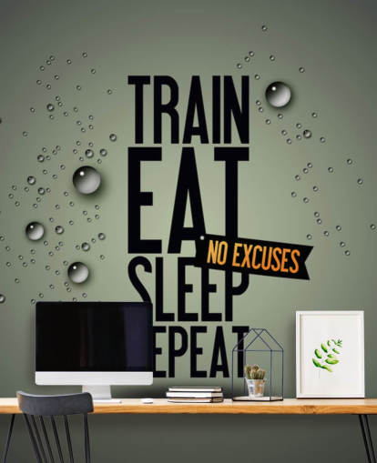 muokattava motivoiva kuntotaustakuvamaalaus nimeltä Motivating Gym kuntosaleille, urheiluseuroille ja kotikuntosaleille muokattava motivoiva kuntotaustakuvamaalaus nimeltä Motivating Gym kuntosaleille, urheiluseuroille ja kotikuntosaleille