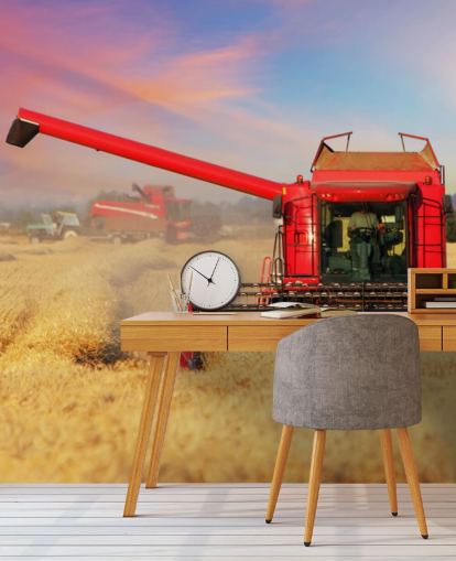 Red Harvester behang
