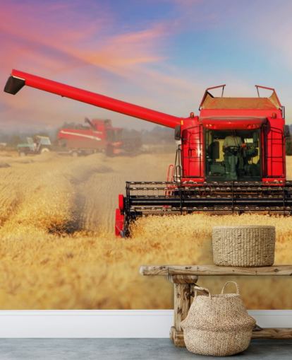 Papel de parede Red Harvester