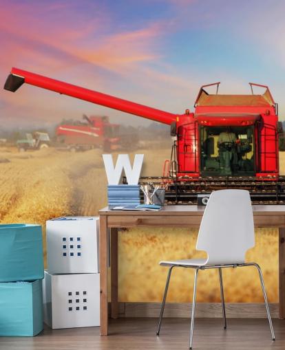 Red Harvester Wallpaper