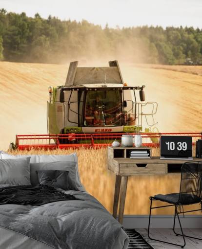 Getreideernte Getreideernte Wallpaper 