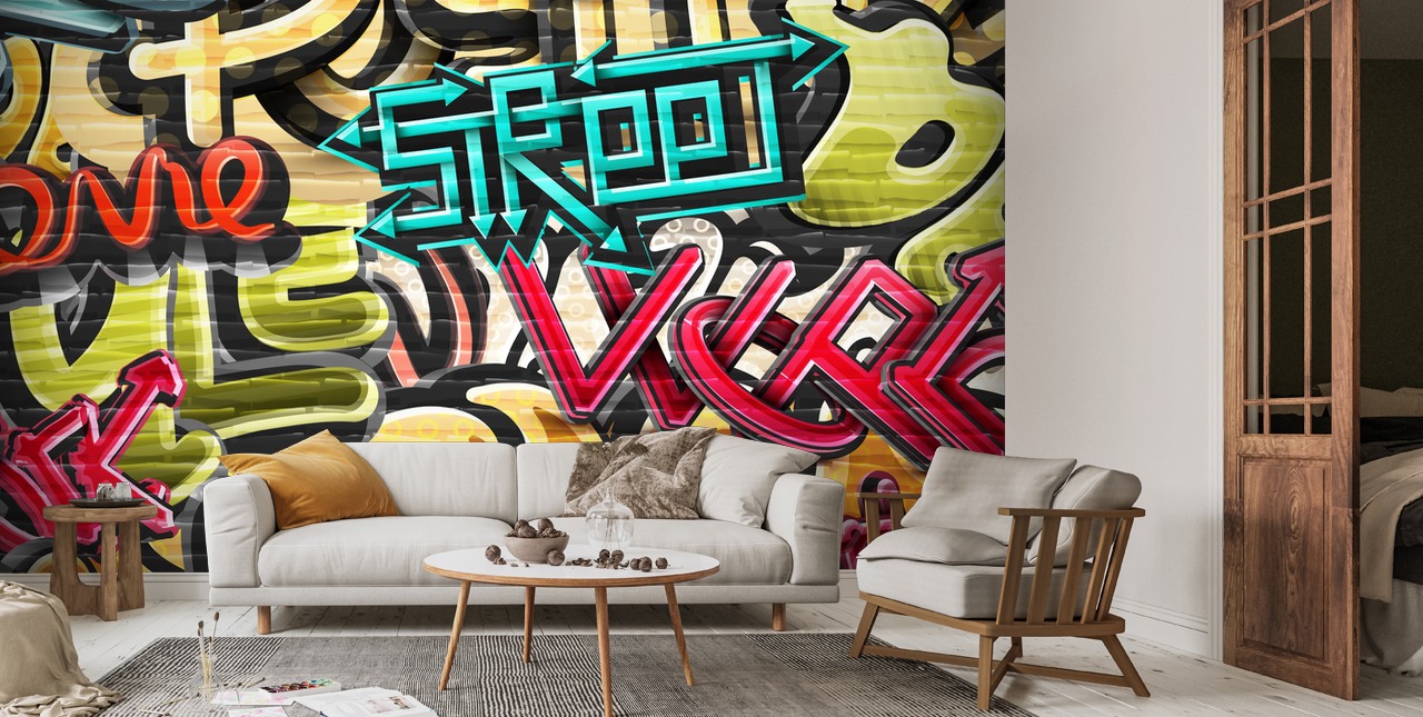 Graffiti Background Wallpaper | Wallsauce US
