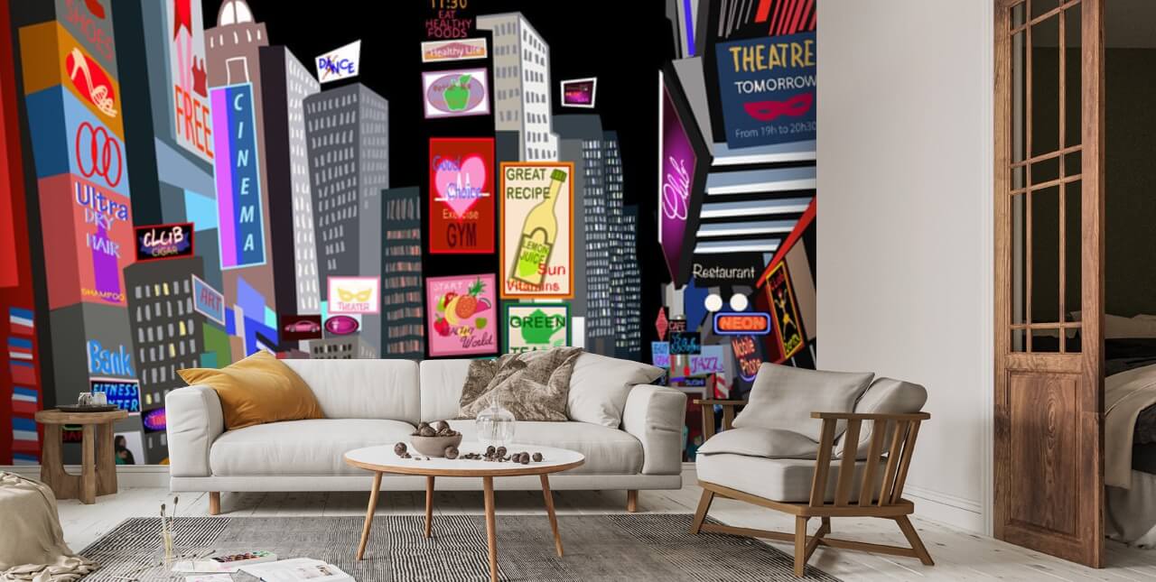 Street in New York City Wallpaper | Wallsauce US