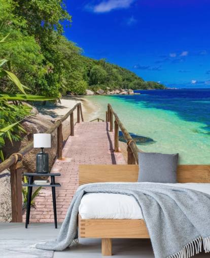 Sti på Paradise Coast Wallpaper Mural