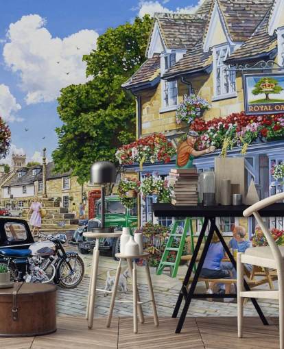 The Royal Oak Wall Mural