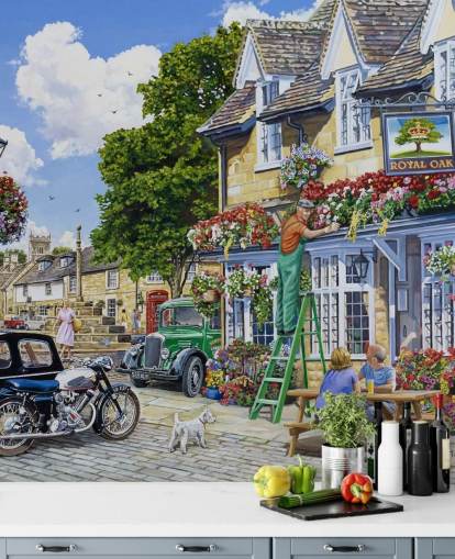 The Royal Oak Wall Mural The Royal Oak Wall Mural