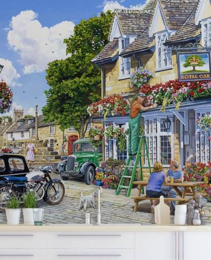 The Royal Oak Wall Mural The Royal Oak Wall Mural