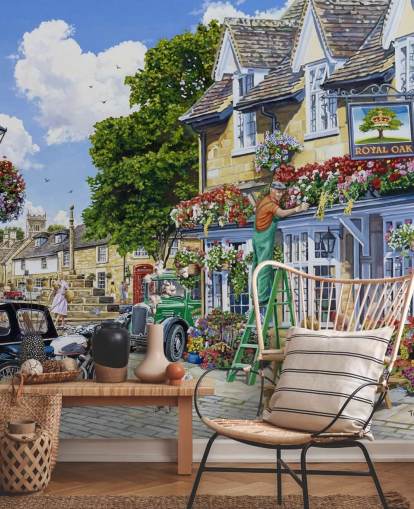 The Royal Oak Wall Mural The Royal Oak Wall Mural