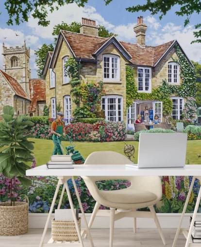 The Vicarage Garden Wallpaper