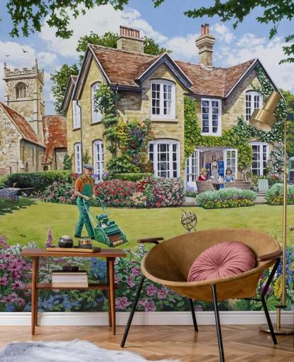 The Vicarage Garden Wallpaper