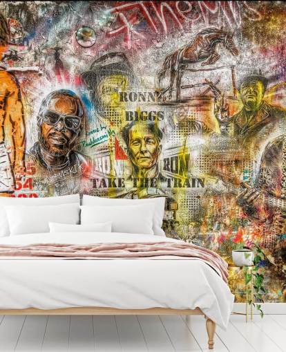 Papier Peint Montage Graffiti Papier Peint Montage Graffiti