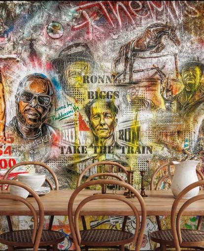 Graffiti Montage Wallpaper