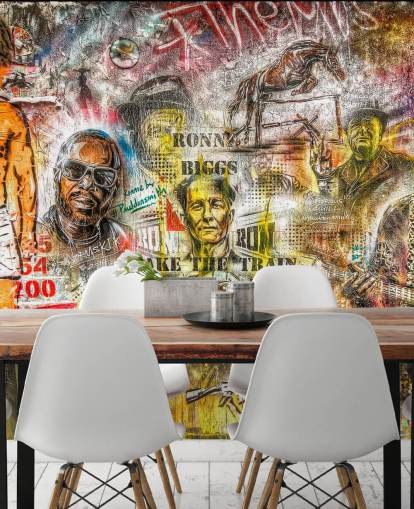 Graffiti Montage Wallpaper