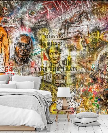 Graffiti Montage Wallpaper Graffiti Montage Wallpaper