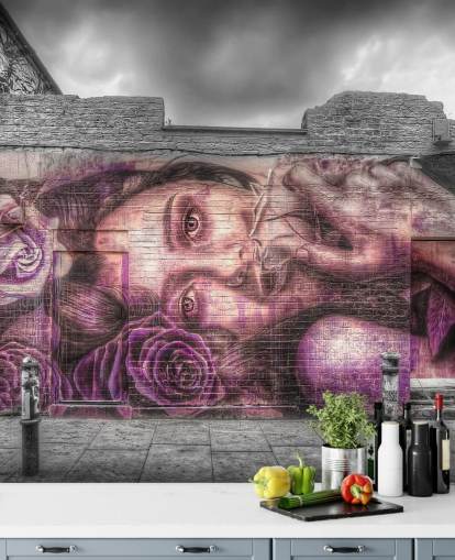 Papel de Parede Graffiti