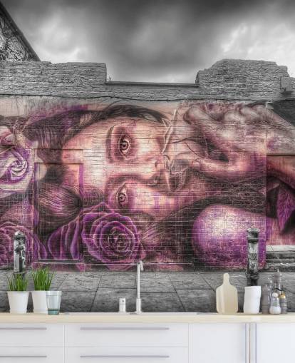 Papel de Parede Graffiti