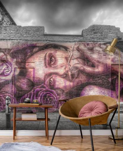 Papel de Parede Graffiti