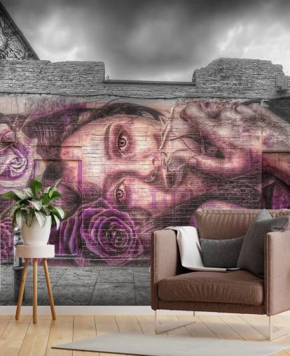 Graffiti Girl Wallpaper Graffiti Girl Wallpaper