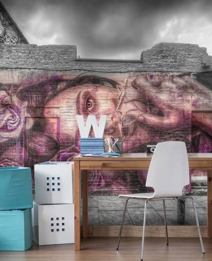 Papel de Parede Graffiti