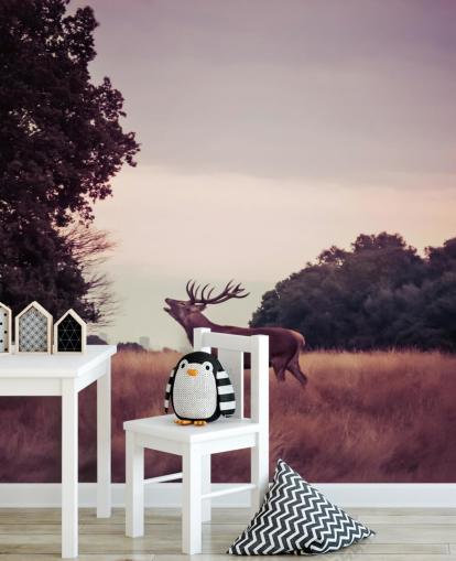 Carta da parati Stag in Wild